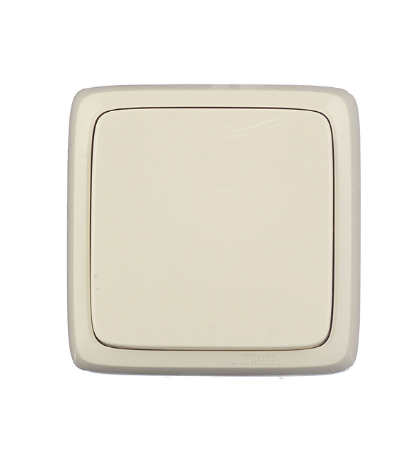 original-28214.jpg Переключатель Hegel Alfa одноклавишный накладной слоновая кость (ВА10-163-01) — изображение 1