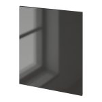 Фасад боковой черный глянец 580х720х18 мм