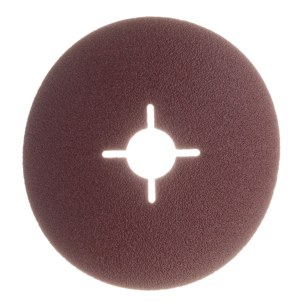 original-28347.jpg Круг фибровый шлифовальный по металлу VSM 125х22 мм P60 со шлицами — изображение 1