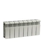 Радиатор биметаллический Rifar Base 200 мм 8 секций 1" боковое подключение белый