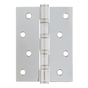 Петля Corsa Deco универсальная неразъемная 100х75х2,5 мм серебро