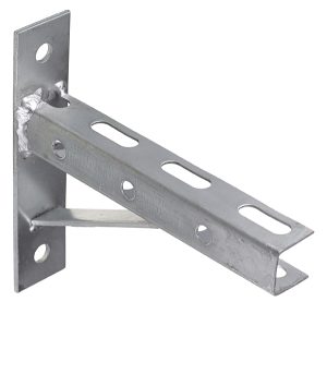 Кронштейн П-образный консольный 200х180 мм левый