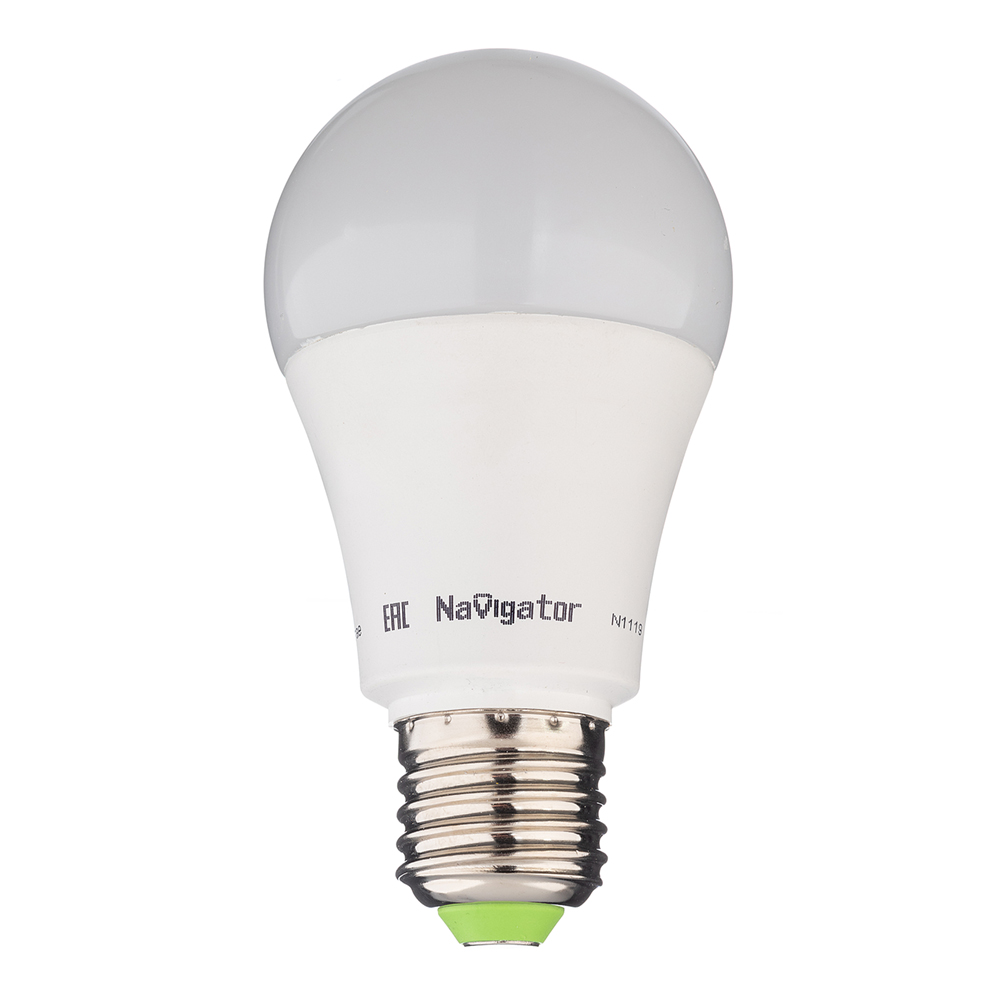 original-28852.jpg Лампа светодиодная Navigator E27 4000К 12 Вт 1000 Лм 12-24 В груша A60 матовая — изображение 1