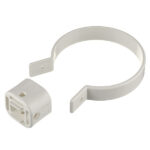 Хомут трубы Docke Lux пластиковый d100 мм пломбир RAL 9003