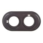 Рамка Bironi Лизетта двухместная коричневая ретро (BF1-620-22)