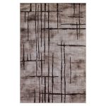 Ковер 0,8х1,5 м прямоугольный Sierra D717 коричнево-бежевый