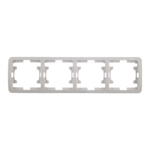 Рамка Makel Mimoza четырехместная бежевая (32039)