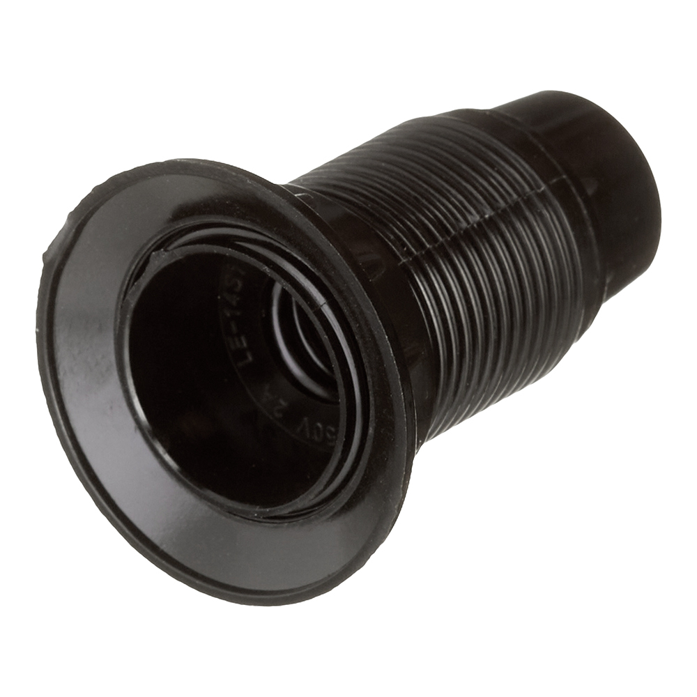 original-29086.jpg Патрон для лампы E14 UNIVersal карболитовый 500 Вт IP20 люстровый черный (5565181) — изображение 1