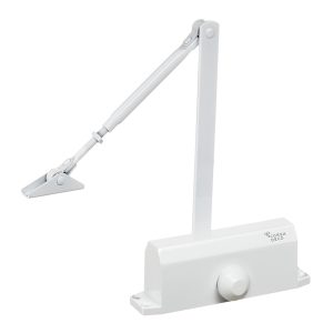 Доводчик дверной Corsa Deco (40-60 кг) белый