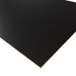 Панель стеновая ДСП для кухни 3000х600х4,5 мм 1021/s black