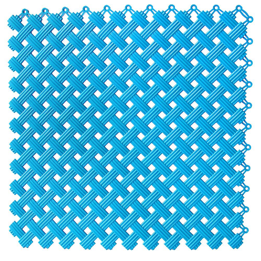 original-30013.jpg Антискользящее модульное покрытие Sensor Aqua 340х340 мм голубое (12 шт.=1,39 кв.м) — изображение 1