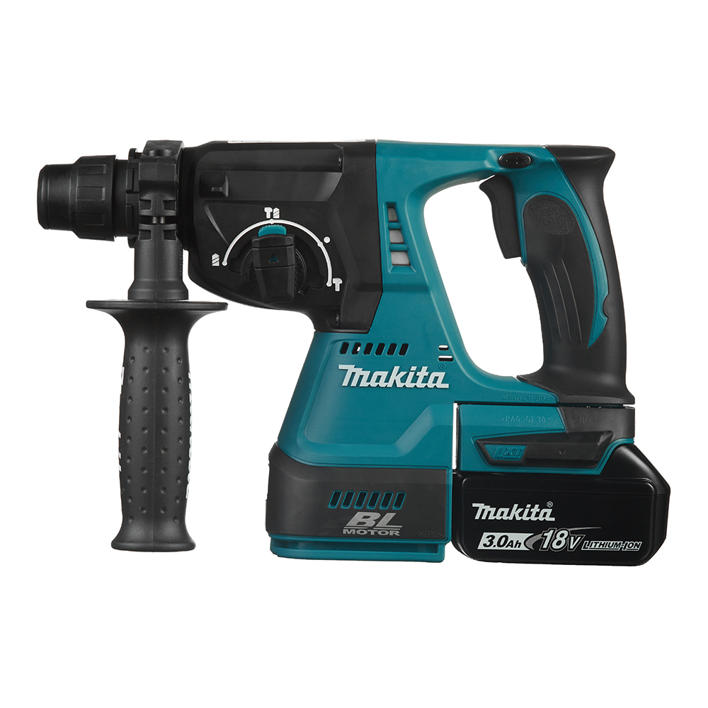 original-30018.jpg Перфоратор аккумуляторный Makita DHR242RFE 18 В 2 Дж 2х3Ач Li-Ion SDS-plus 2 АКБ и ЗУ — изображение 1