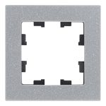 Рамка Systeme Electric AtlasDesign Nature одноместная мрамор айс грей (ATN343201)