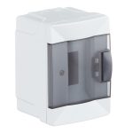 Щит распределительный навесной Makel ЩРН-П-2 пластиковый IP40 140х100х92 мм 2 модуля белый