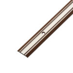 Порог алюминиевый одноуровневый стык 25х1800 мм медь