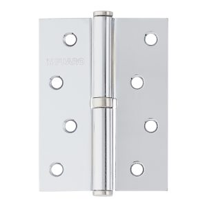 Петля Fuaro карточная правая разъемная 100х75 мм хром