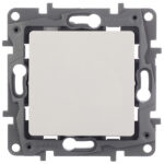 Выключатель Legrand Etika одноклавишный встраиваемый белый (672201)