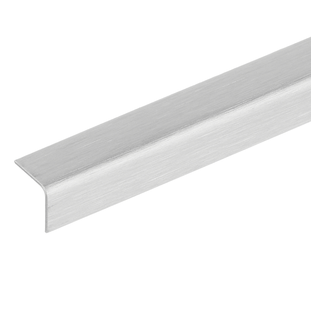 original-31801.jpg Уголок для плитки прямой наружный нержавеющая сталь 2700х10х10 мм матовый — изображение 1