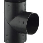 Тройник для дренажных труб d160 мм