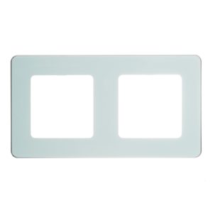 Рамка Legrand Inspiria двухместная мятная (673945)