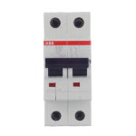 Автоматический выключатель модульный ABB S202 2P 10А тип C 6 кА 400 В (2CDS252001R0104)