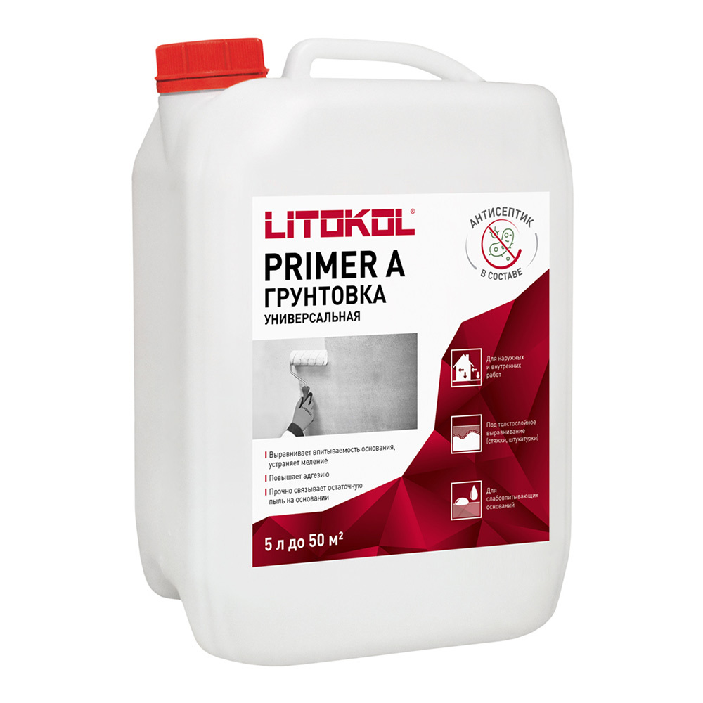 original-32126.jpg Грунт Litokol Primer А укрепляющий 5 кг — изображение 1