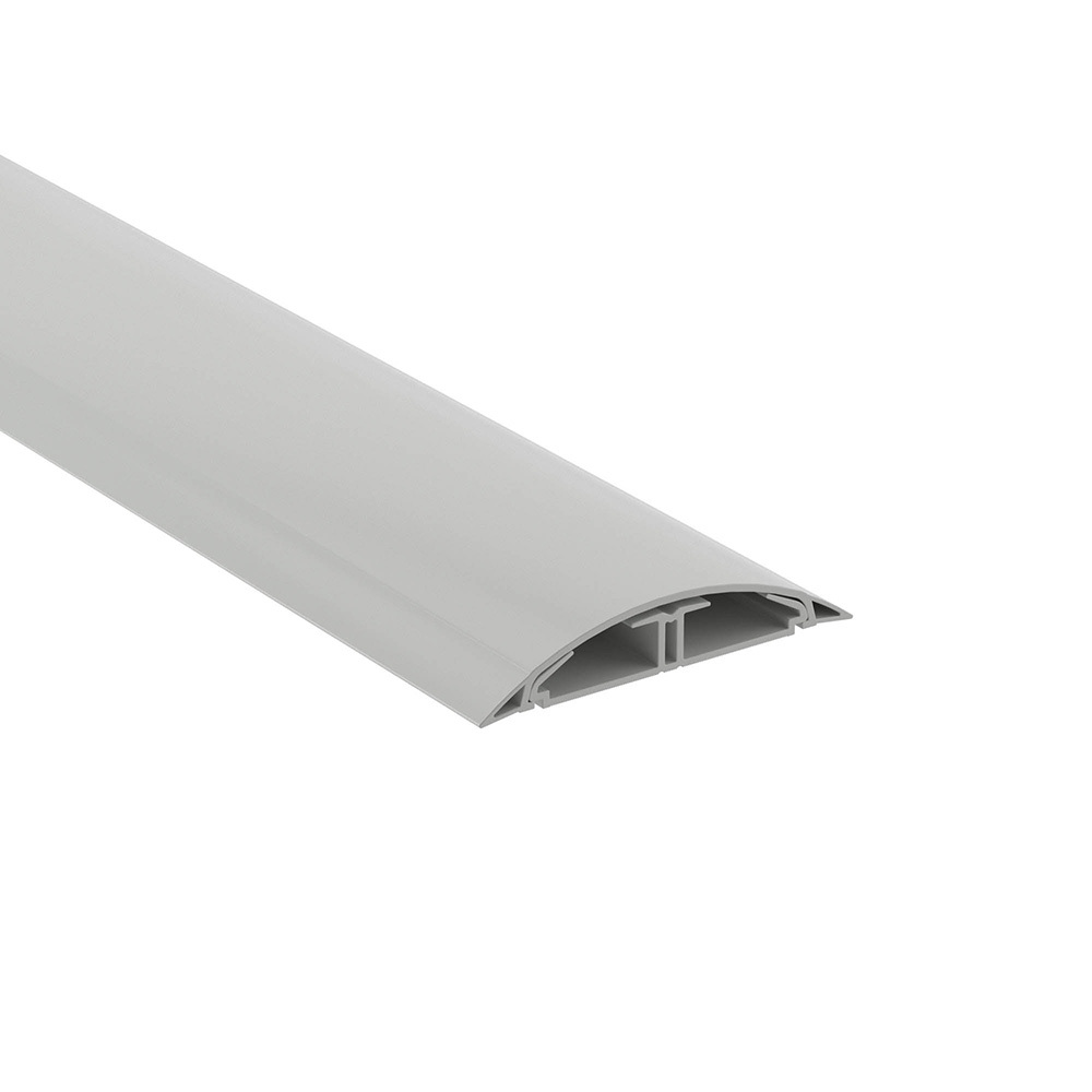 original-32316.jpg Кабель-канал напольный DKC 75х17 мм серый 2 м с перегородкой (01332DIY) — изображение 1