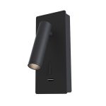 Бра Maytoni Mirax светодиодное 3 Вт 220-240 В черное 3000К IP20 (C041WL-L3B3K)