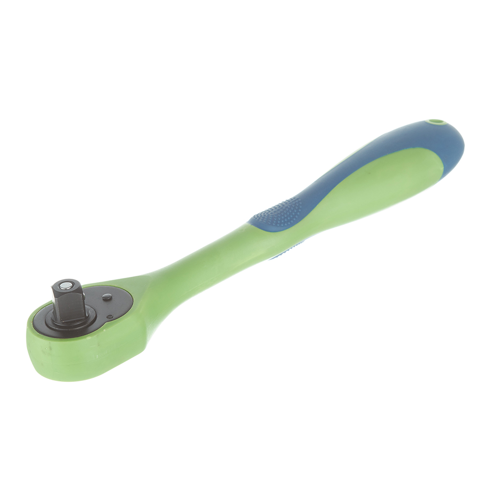 original-32497.jpg Ключ-трещотка Сибртех 1/2" двухкомпонентная рукоятка — изображение 1