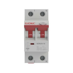 Автомат дифференциальный DKC Yon Max 25А 1P+N тип A 30 мА 6 кА (MDR63N-1N2C25-A)