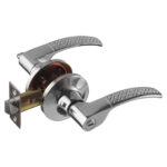 Ручка-защелка Palladium 3903 CP BK с фиксатором хром