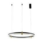 Люстра светодиодная потолочная Arte Lamp Mercury 76 Вт 3000-6000К 7 кв.м (A2183SP-1BK)