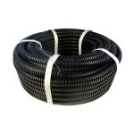 Труба гофрированная ПНД 20 мм Геопласт легкая безгалогенная с зондом (100 м) (5154)