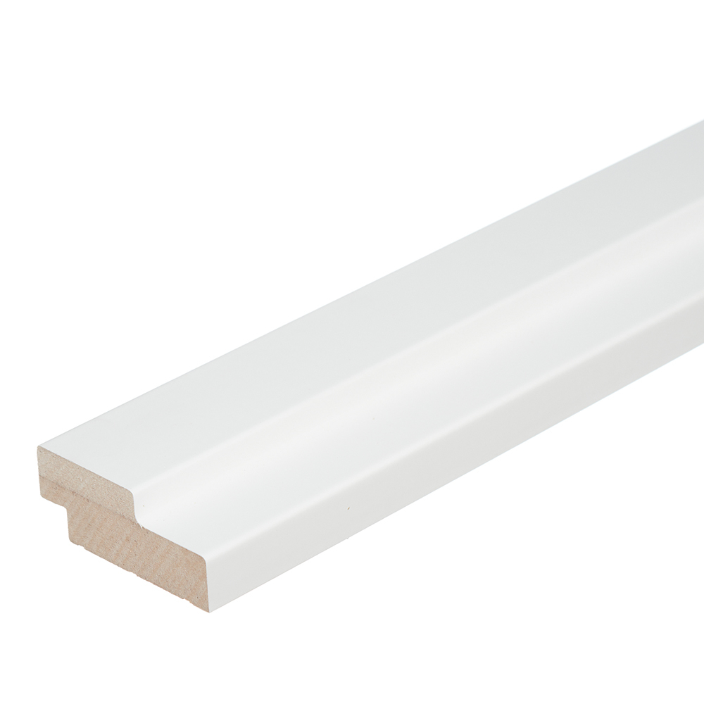 original-32873.jpg Коробка дверная Smart 70х28х2100 мм (1000 мм) ПВХ белая с петлями (2,5 шт.) — изображение 1