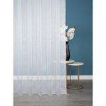 Тюль искусственный лен белый 300х280 см Amore Mio (99101)