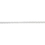 Шнур вязаный полипропиленовый 8 прядей белый d1,5 мм 50 м