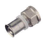 Соединитель прямой VALTEC (VTm.202.N.001604) 16(пресс) х 1/2 ВР(г)