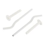 Кронштейн 7х170 мм для радиатора с дюбелями комплект белый (2 шт.) (685640)