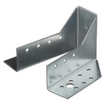 Опора бруса раскрытая оцинкованная 110х76х40х2 мм