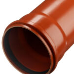 Труба канализационная Ostendorf KGEM d160x1000 мм для наружной канализации (222010)