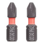 Бита КМ (882102) PH2 магнитная 25 мм ударная (2 шт.)