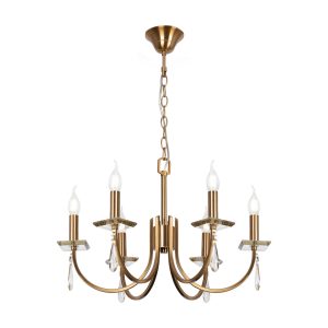 Люстра подвесная Freya Forte E14 240 Вт 16 кв.м (FR1006PL-06G)