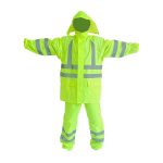 Костюм влагозащитный унисекс полиэстер с ПВХ покрытием КМ (one size) рост 180-186 см желтый