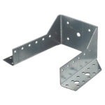 Опора бруса раскрытая оцинкованная 140х76х100х2 мм