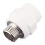 Муфта полипропиленовая Valtec 20 мм х 1/2 НР(ш) (VTp.701.0.02004)