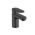 Смеситель для раковины Hansgrohe Vernis Blend черный однорычажный с донным клапаном (71550670)