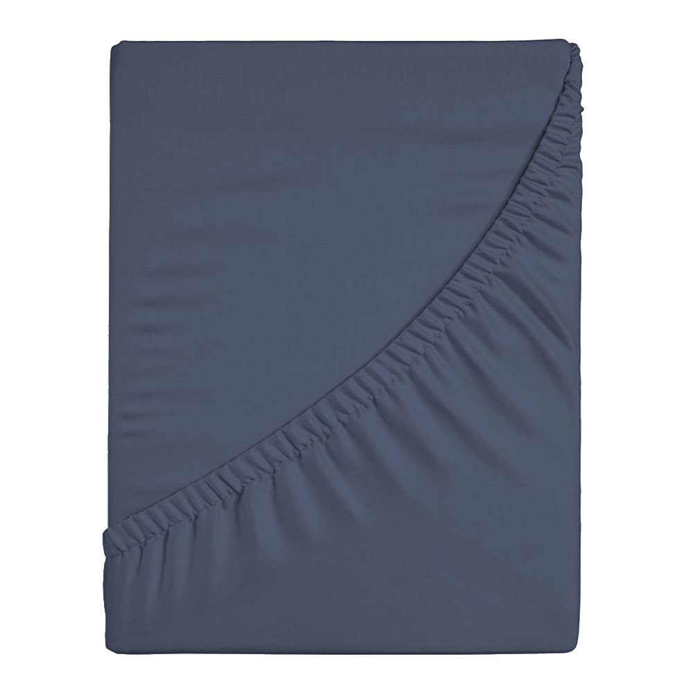 original-34328.jpg Простыня на резинке 180х200х25 см перкаль синяя Василиса Idea — изображение 1