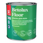 Краска Tikkurila/Tikkivala Betolux Floor для полов бесцветная глянцевая база C 0,9 л