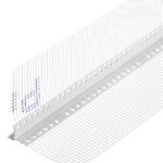 Профиль-капельник пластиковый с сеткой 100х100 мм 2,5 м