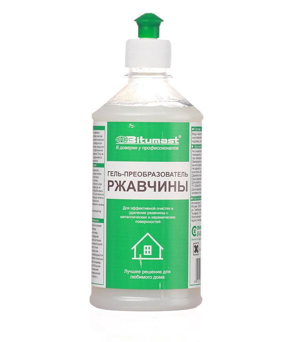original-34662.jpg Преобразователь ржавчины гель Bitumast 0,5 л — изображение 1